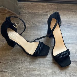 Black heels good condition.